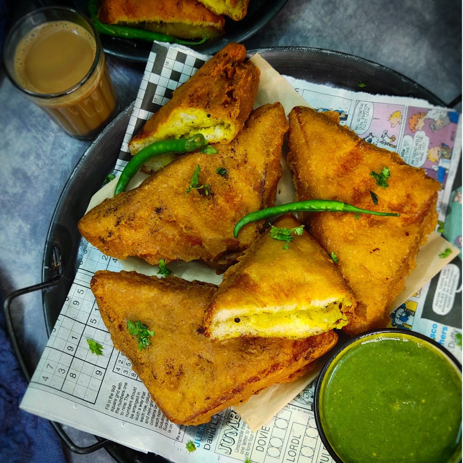 Bread Pakora Recipe