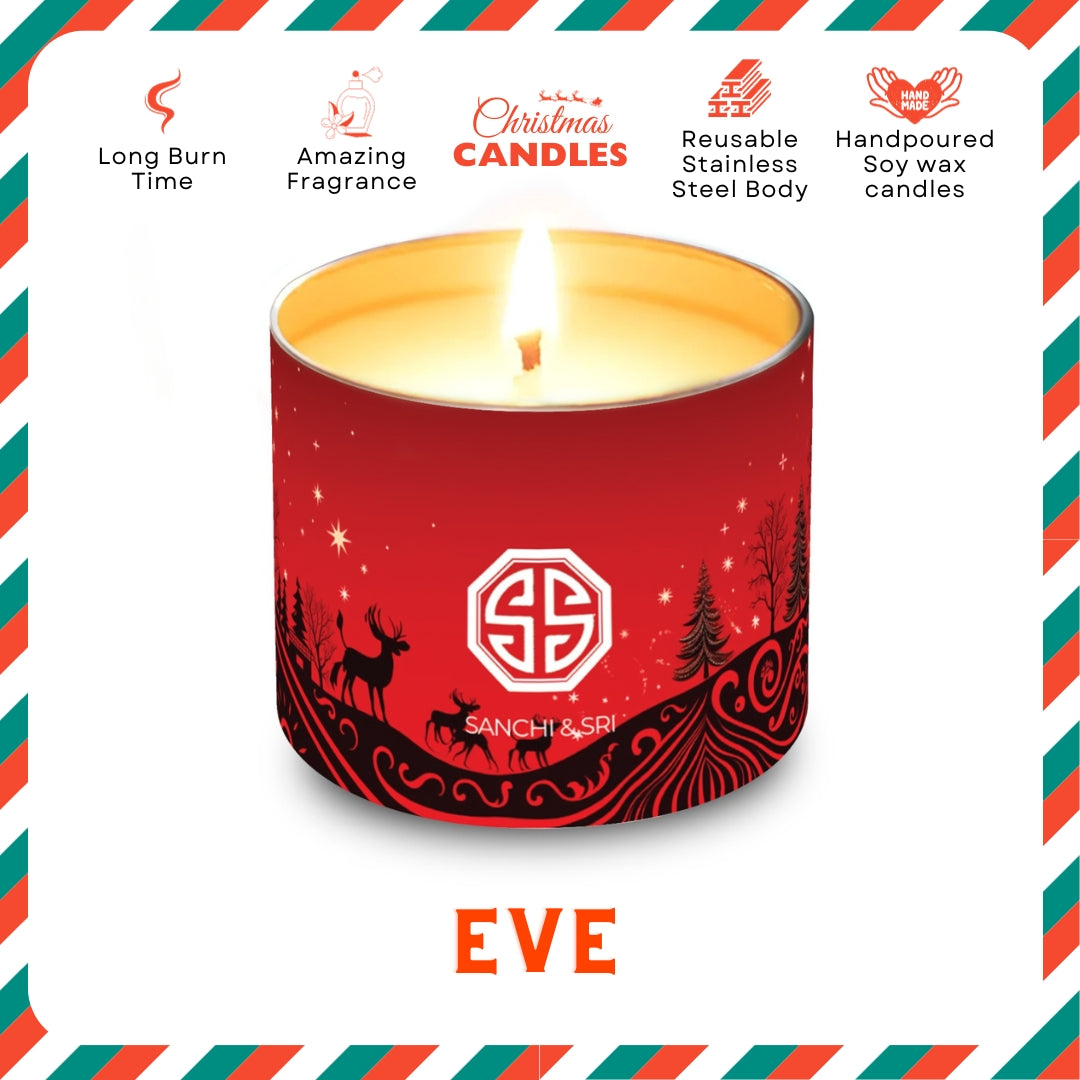 Eve - Stainless Steel Single Wick Candle