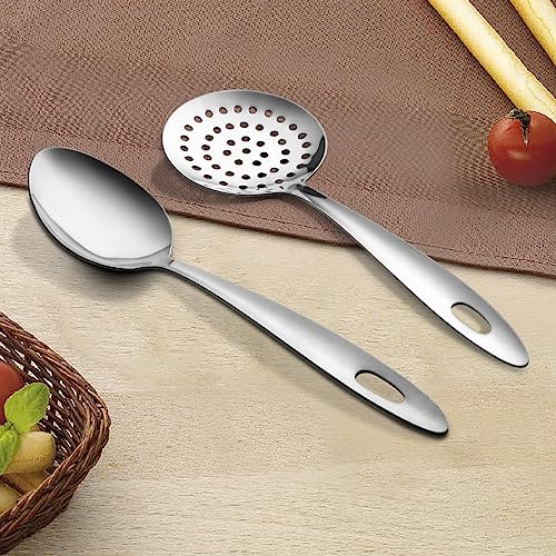 Stainless Steel 2 PCS Serving Tools Pearl