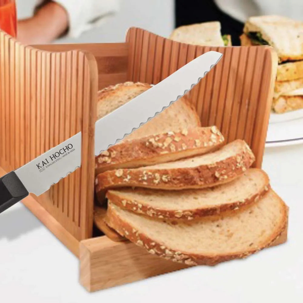 Kai Hocho Premium Bread Kitchen Knife For Slicing Cakes Bread And Pastries