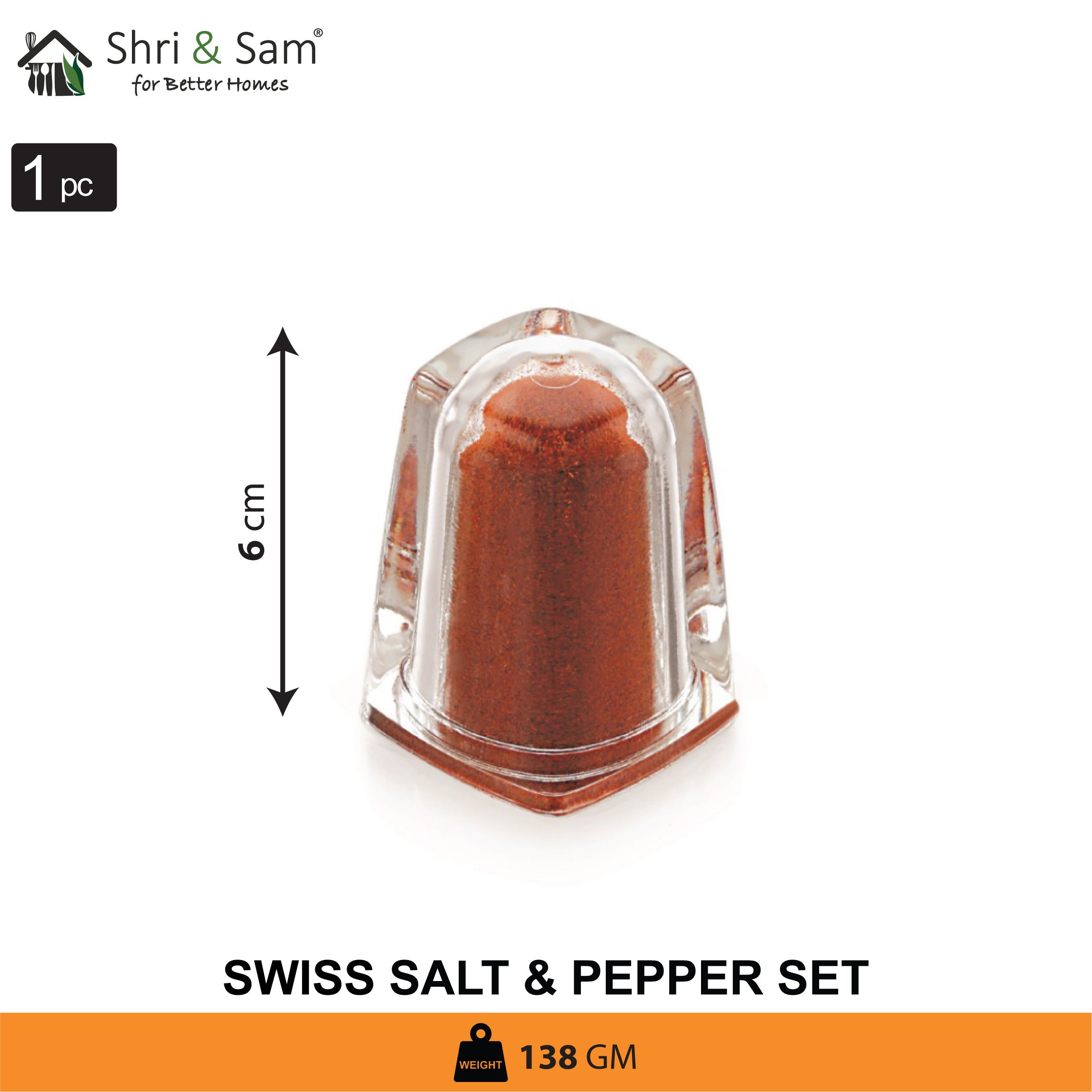 Stainless Steel Status Salt and Pepper