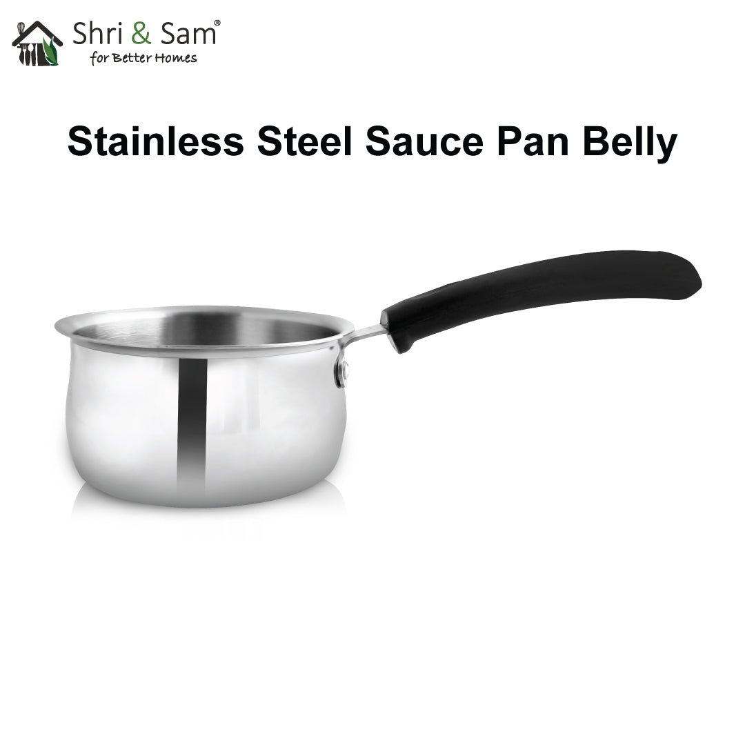 Stainless Steel Sauce Pan Belly