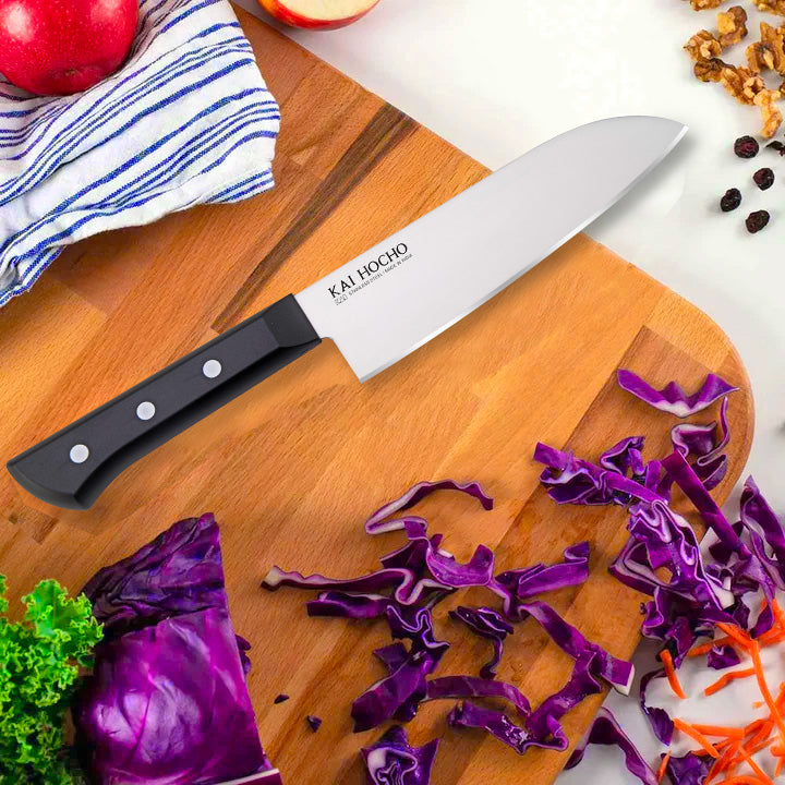 Kai Hocho Premium Small Santoku Knife (5.7 Inch Blade)