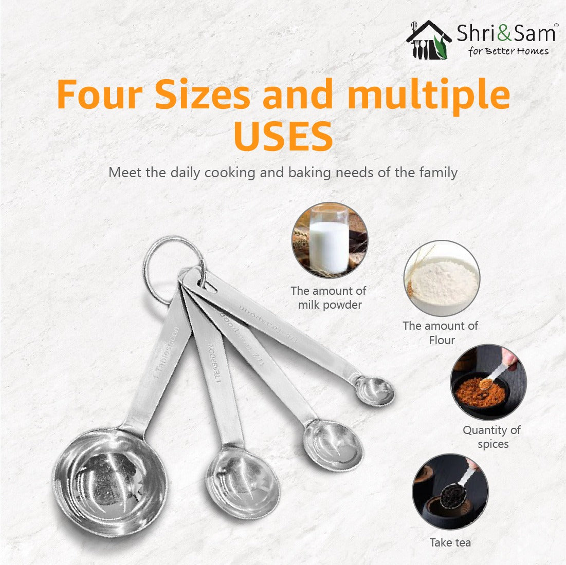 Stainless Steel Measuring Spoon