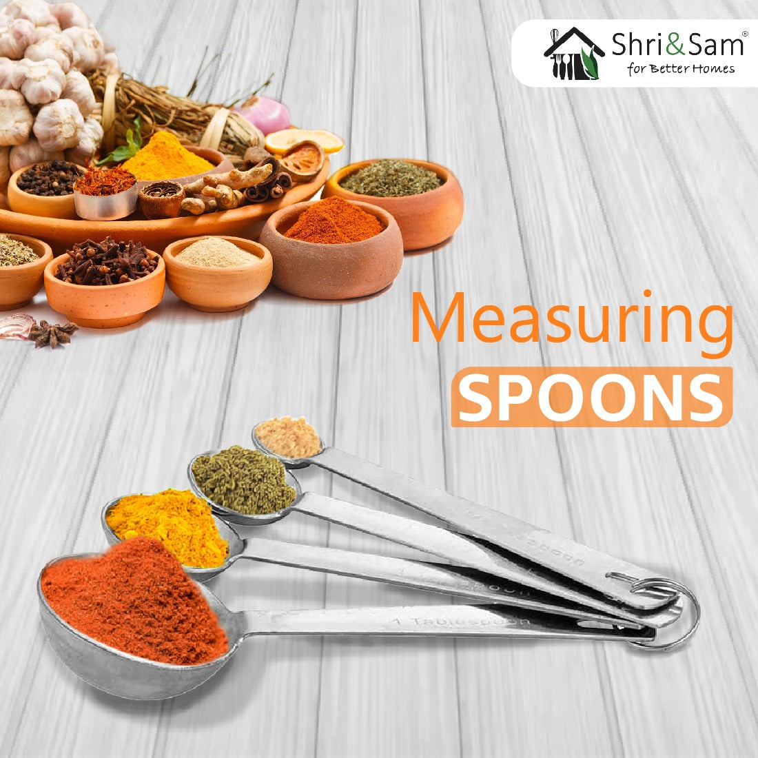 Stainless Steel Measuring Spoon