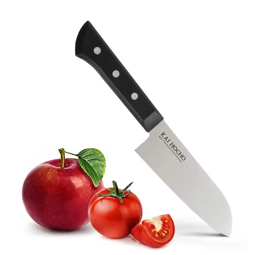 Kai Hocho Premium Santoku Kitchen / Vegetable Knife (6.77 Inch Blade)