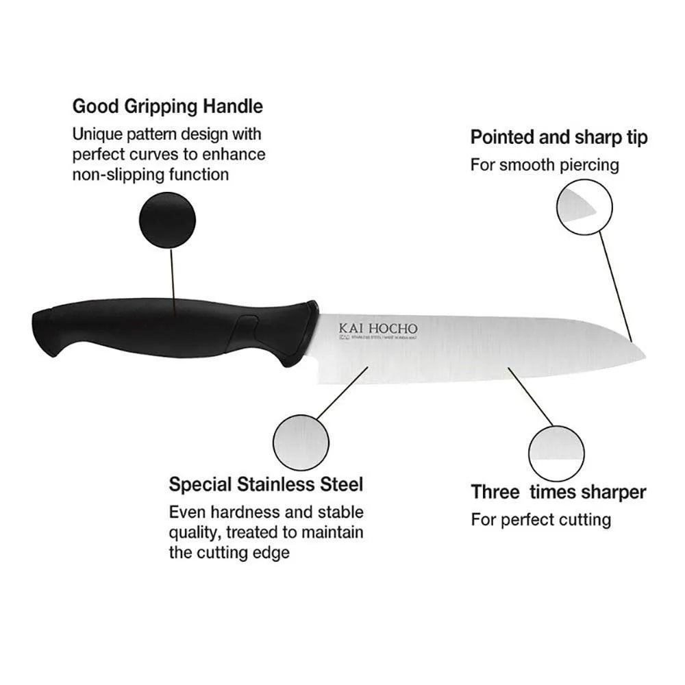 Kai Hocho Utility Knife with High - Quality Stainless - Steel