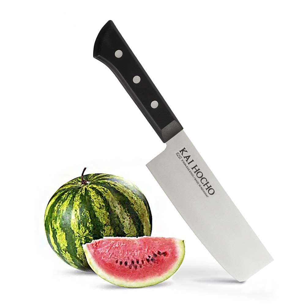 Kai Hocho Premium Nakiri Kitchen Knife for Chopping, Dicing and Mincing