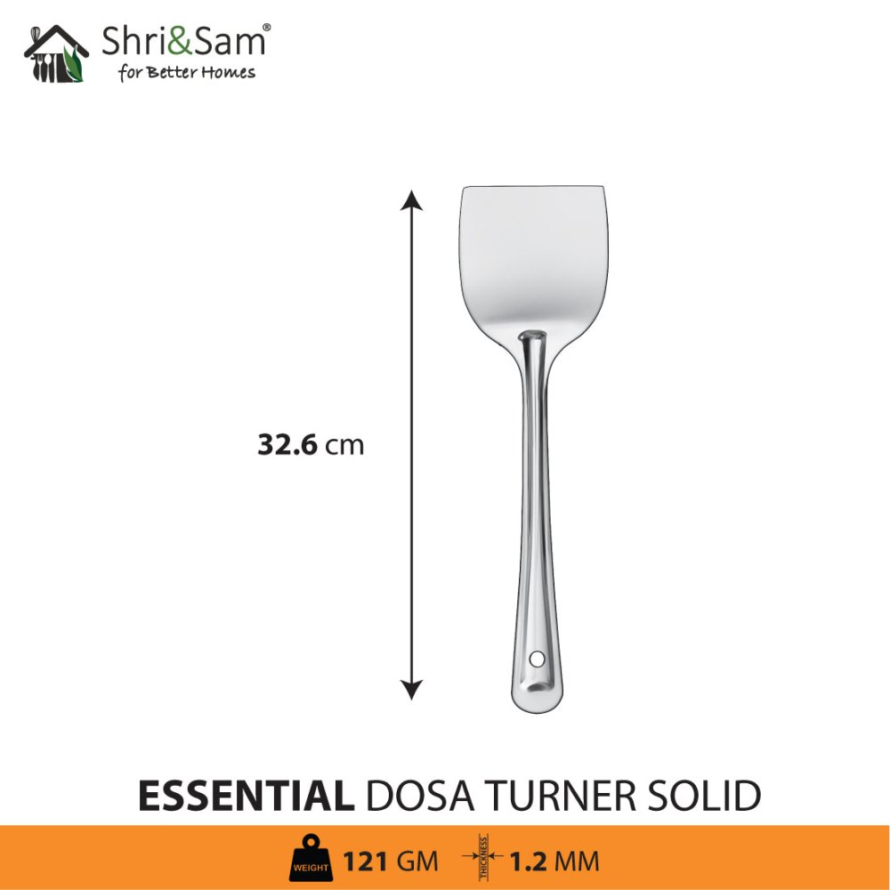Stainless Steel Dosa Turner Solid Essential