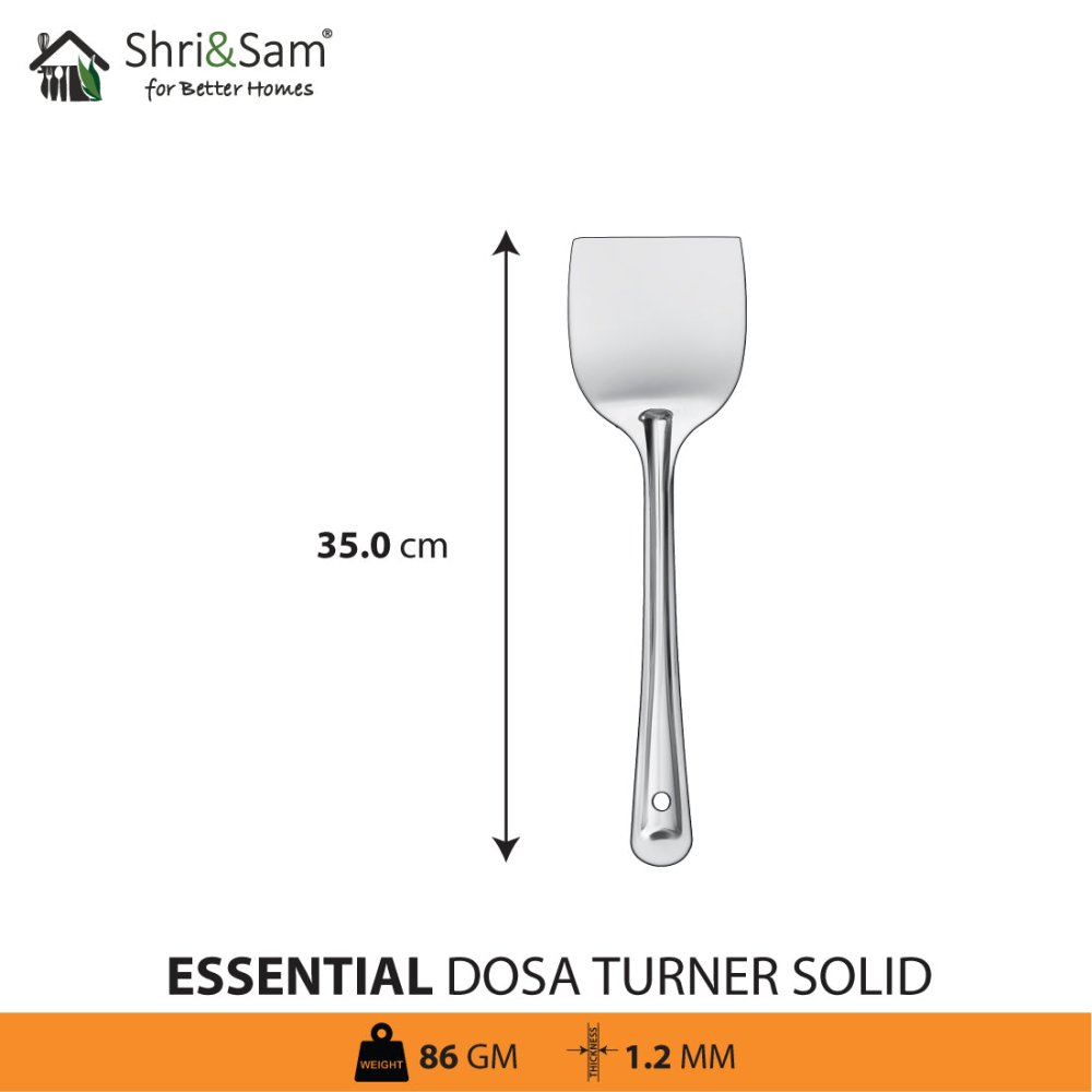 Stainless Steel Dosa Turner Solid Essential