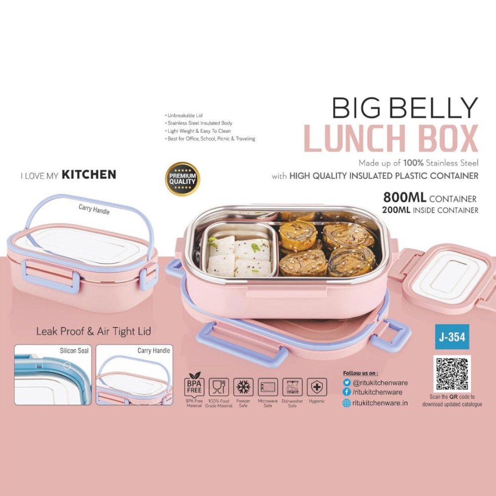 Stainless Steel Insulated Lunch Box