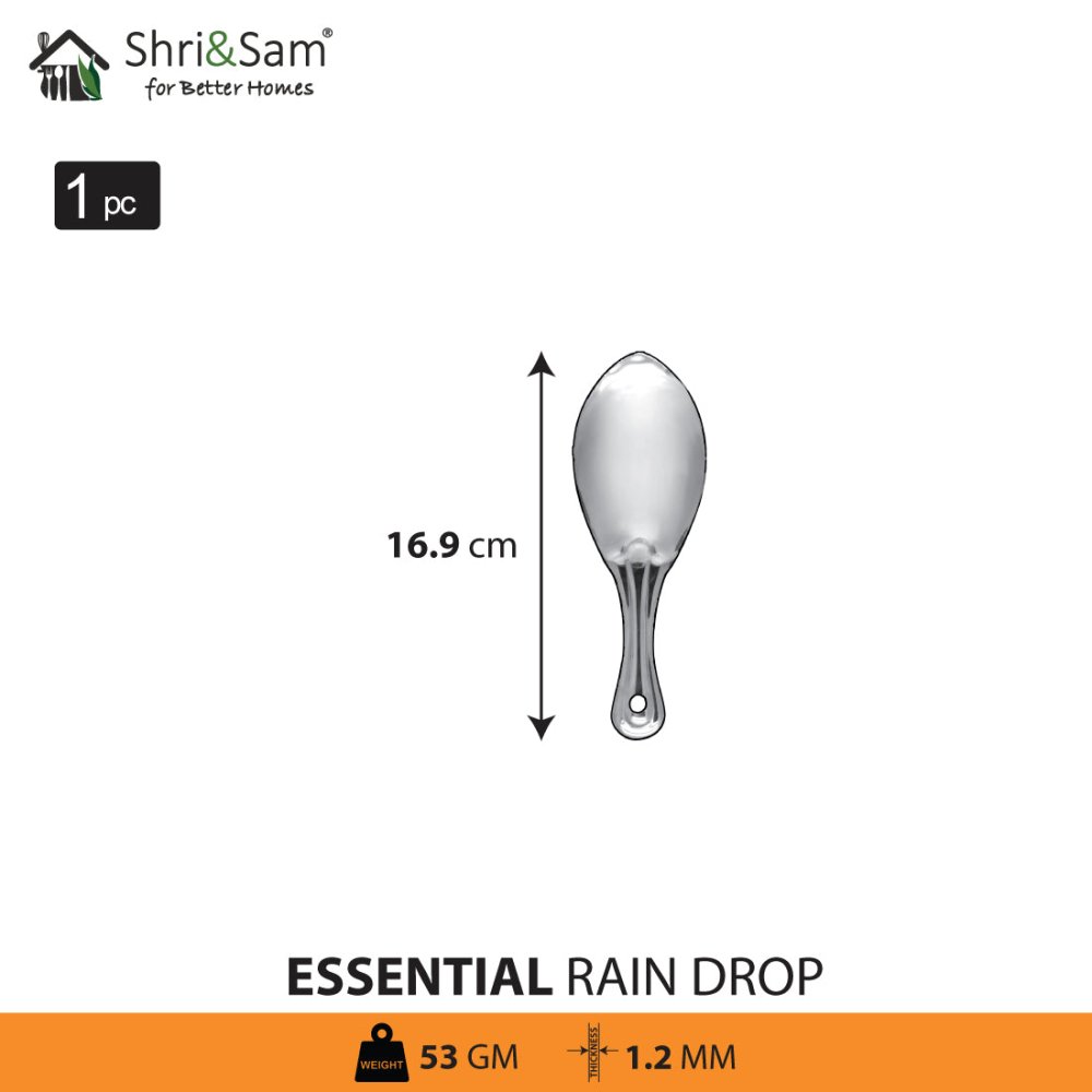 Stainless Steel Rain Drop Essential