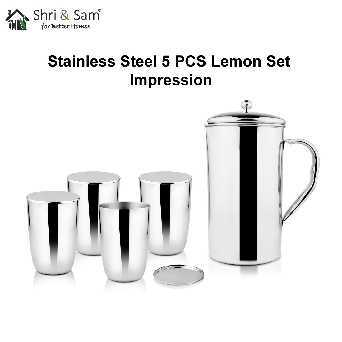 Stainless Steel 5 PCS Lemon Set Impression