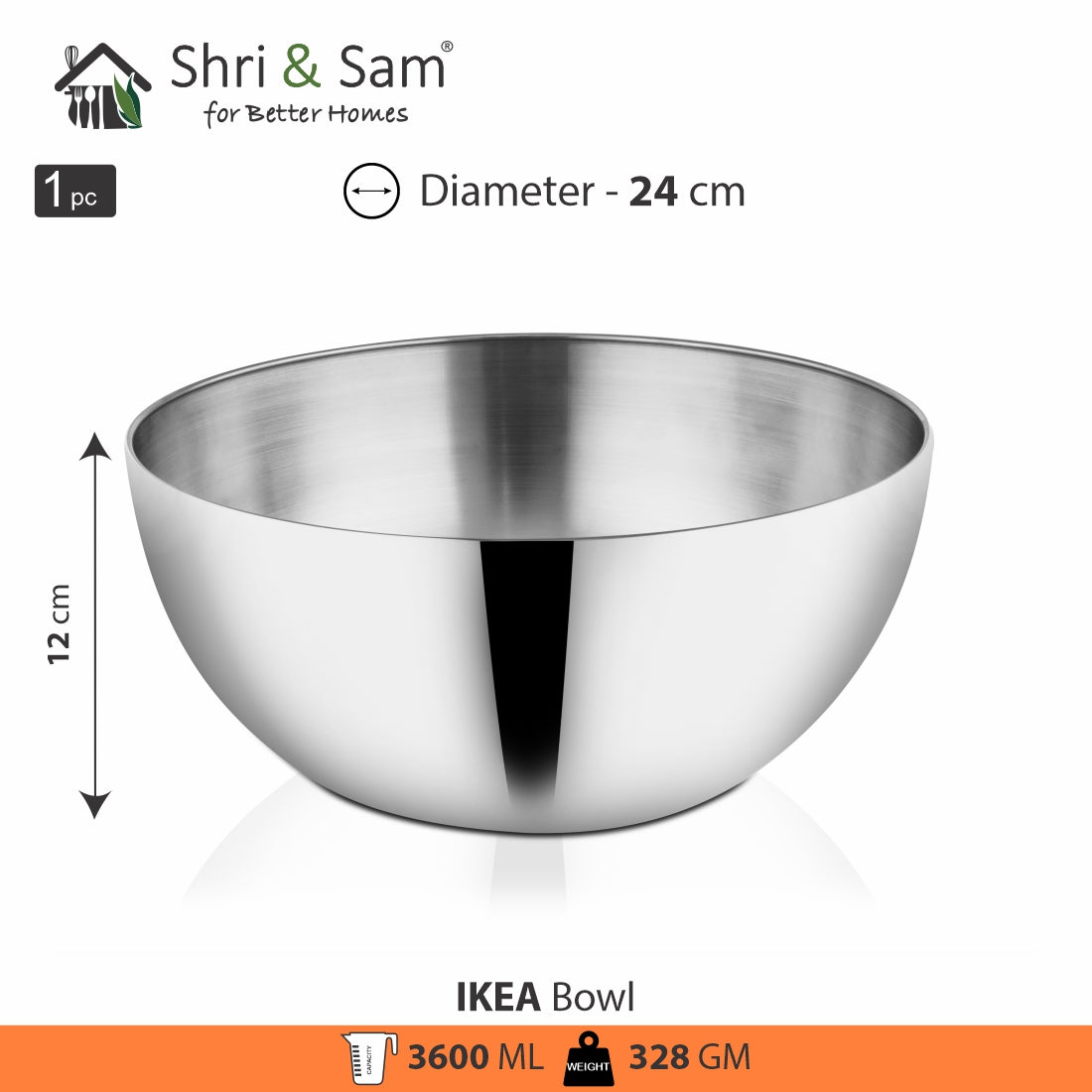 Stainless Steel Bowl Ikea