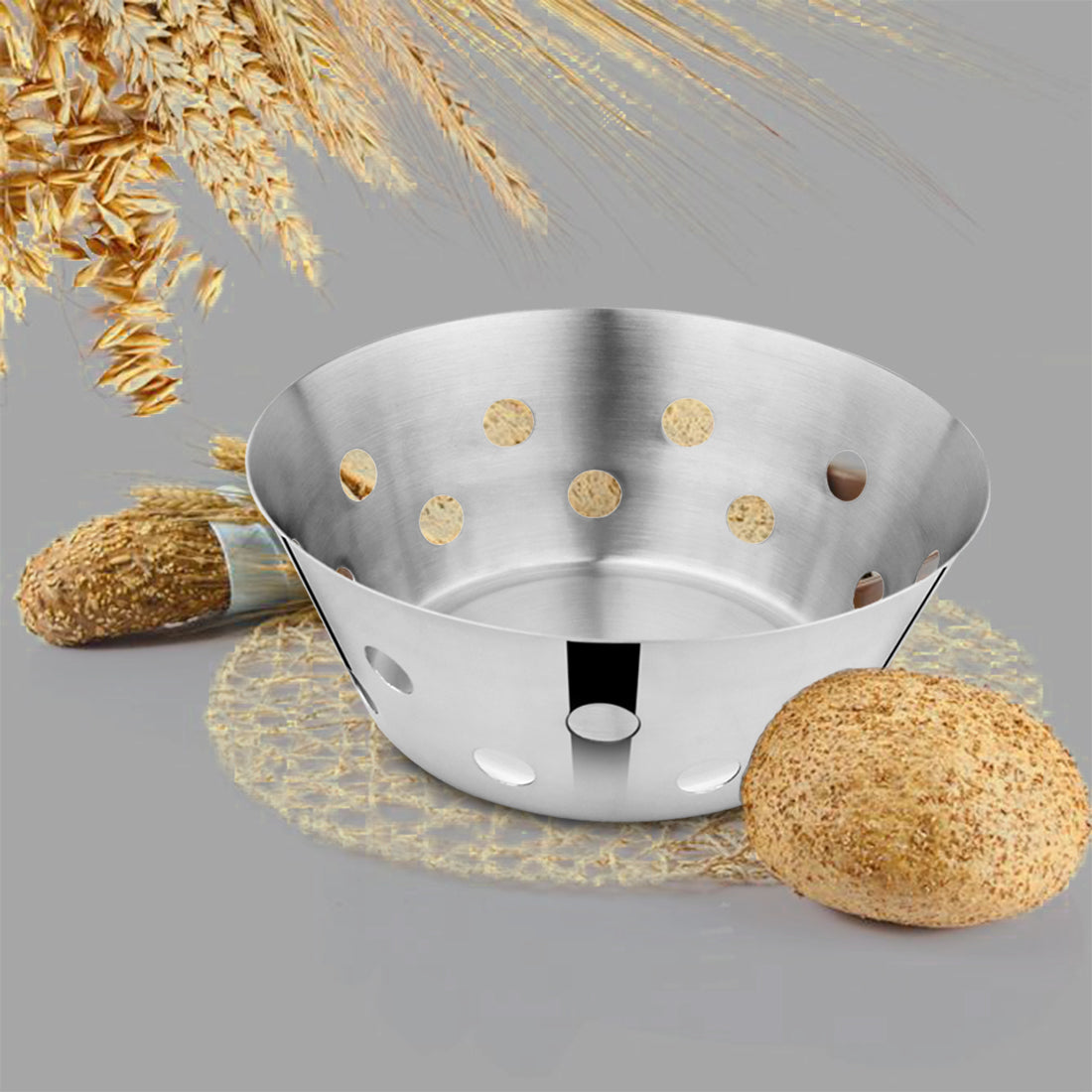 Stainless Steel Bread Basket Sublime