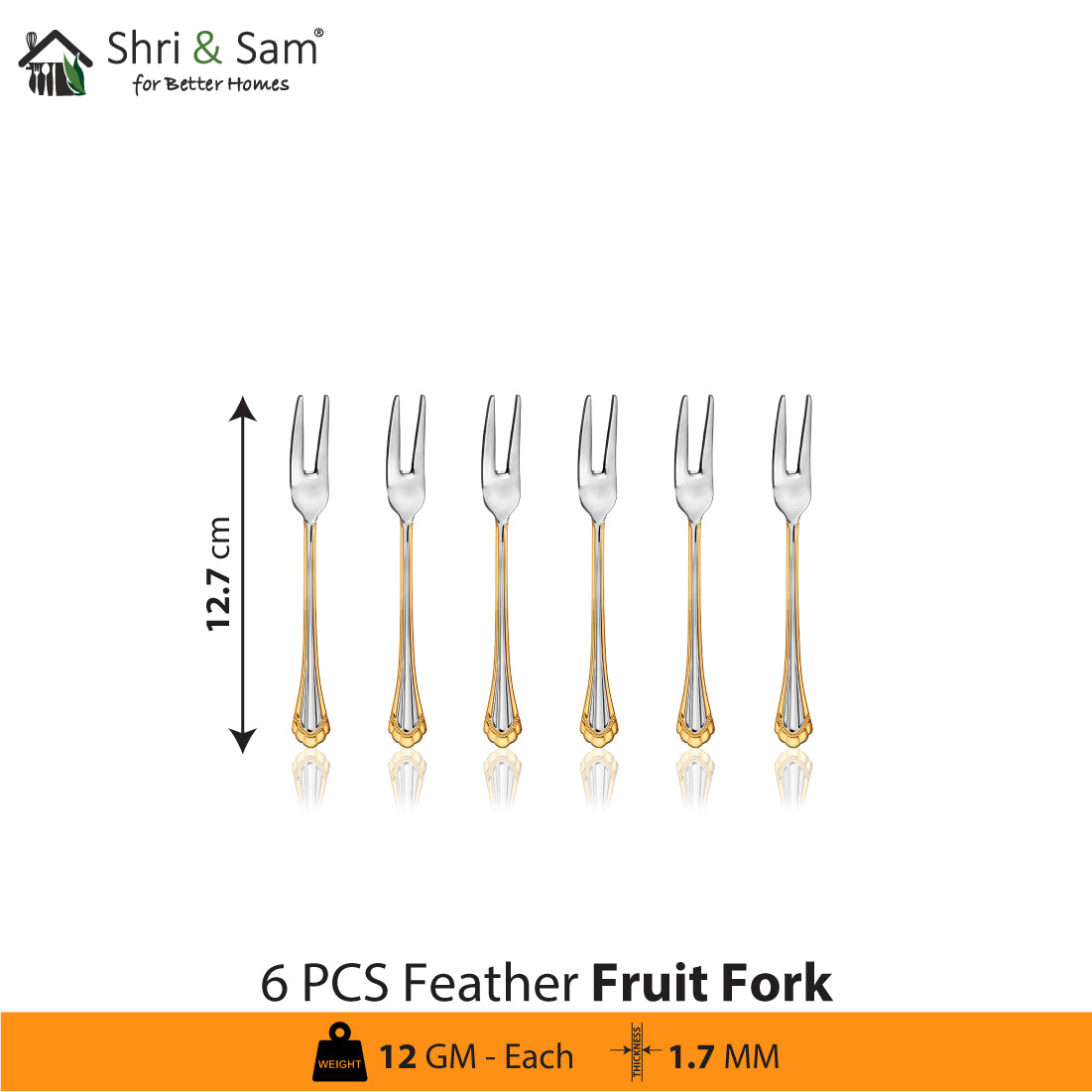 Stainless Steel Cutlery Feather