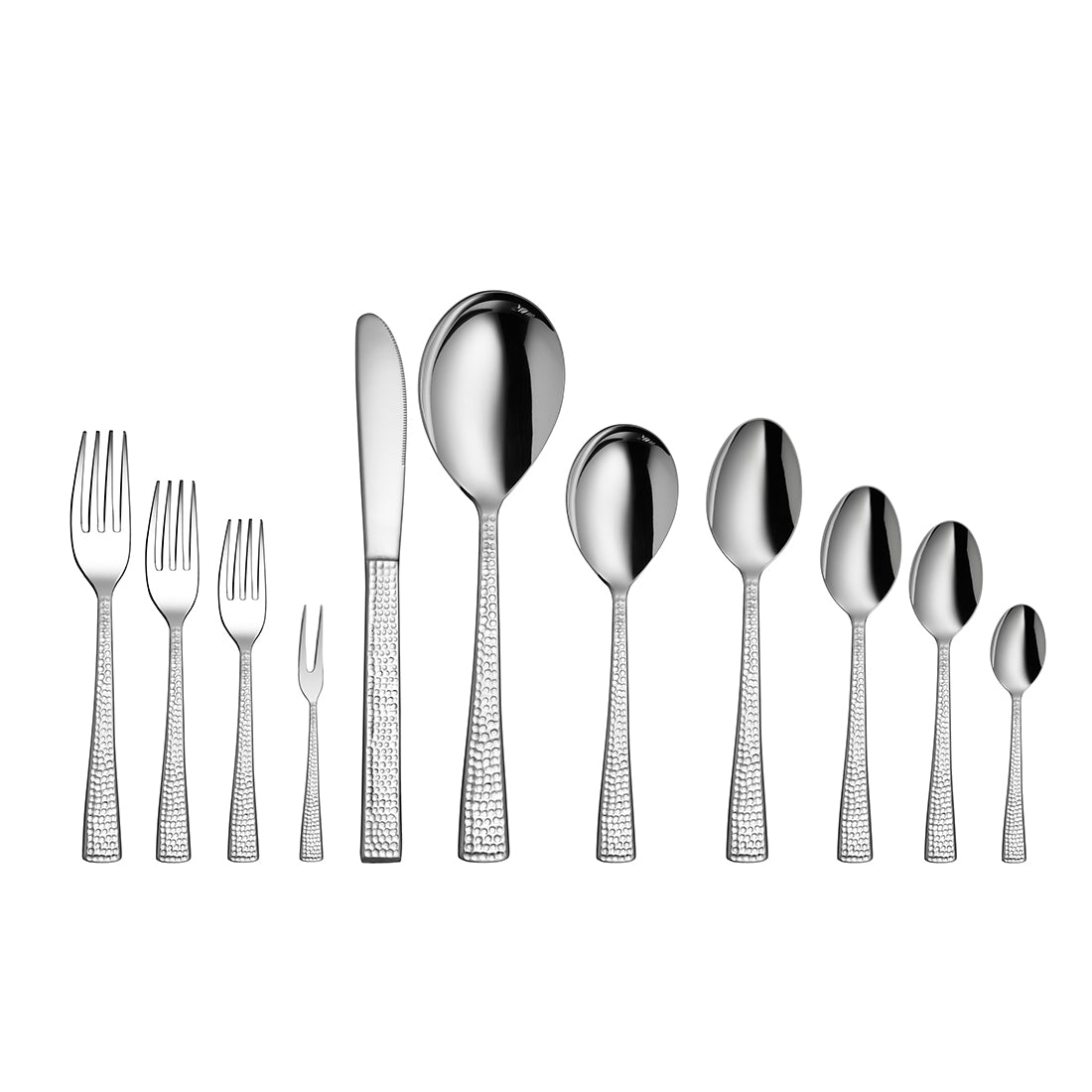 Stainless Steel Cutlery Impressa Hammered