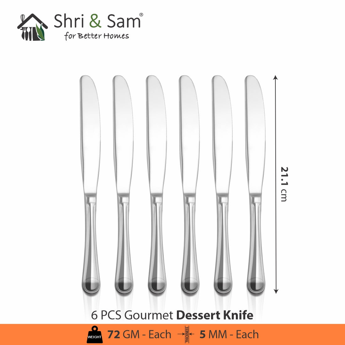 Stainless Steel 24 PCS Cutlery Set Gourmet