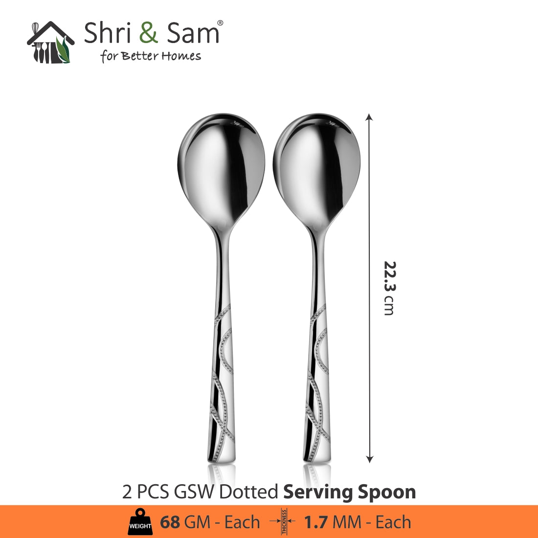 Stainless Steel Cutlery GSW Dotted