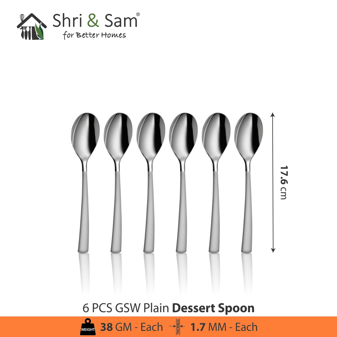 Stainless Steel Cutlery GSW Plain