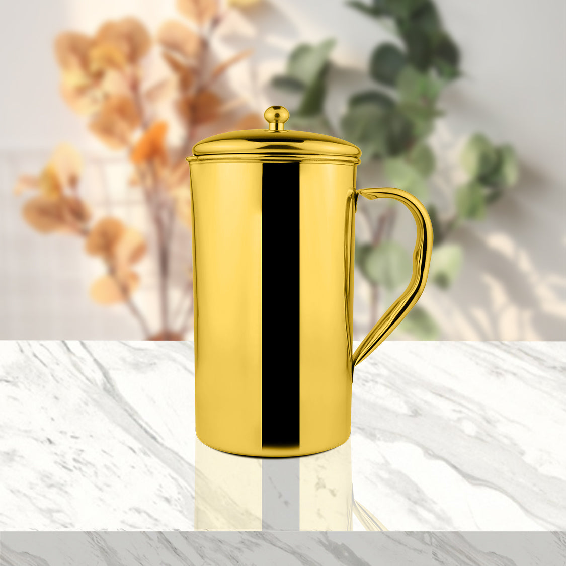 Stainless Steel 1700 ML Jug with Gold PVD Coating Impression