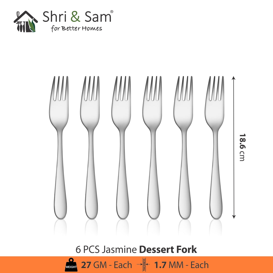 Stainless Steel Cutlery Jasmine