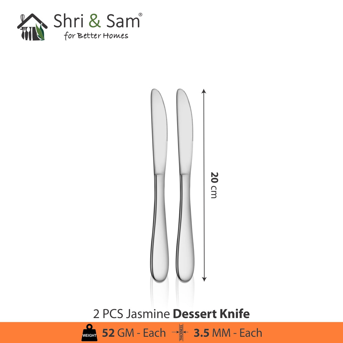 Stainless Steel Cutlery Jasmine