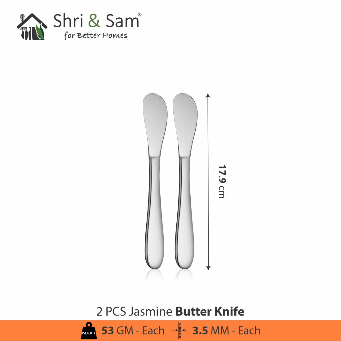 Stainless Steel Cutlery Jasmine