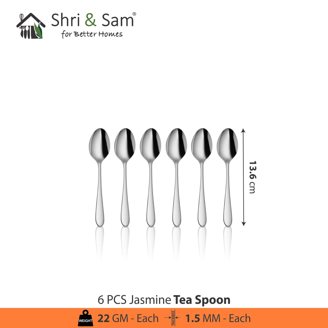 Stainless Steel Cutlery Jasmine