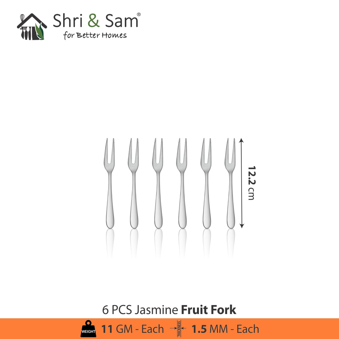 Stainless Steel Cutlery Jasmine