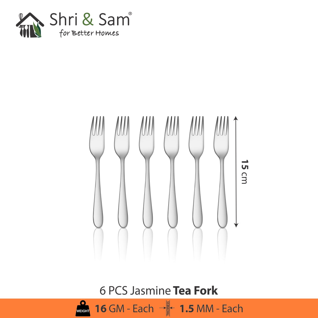 Stainless Steel Cutlery Jasmine