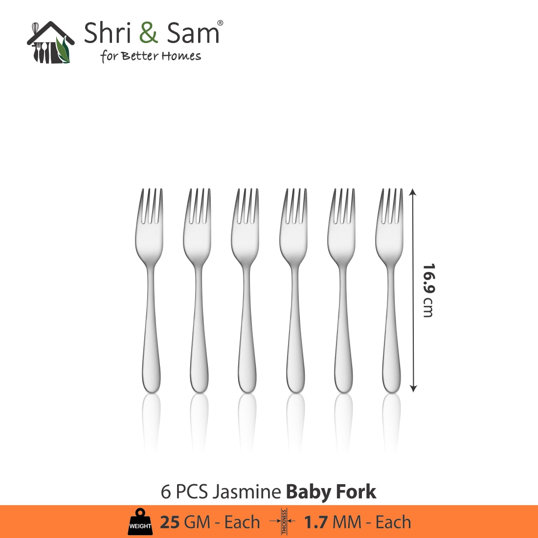 Stainless Steel Cutlery Jasmine