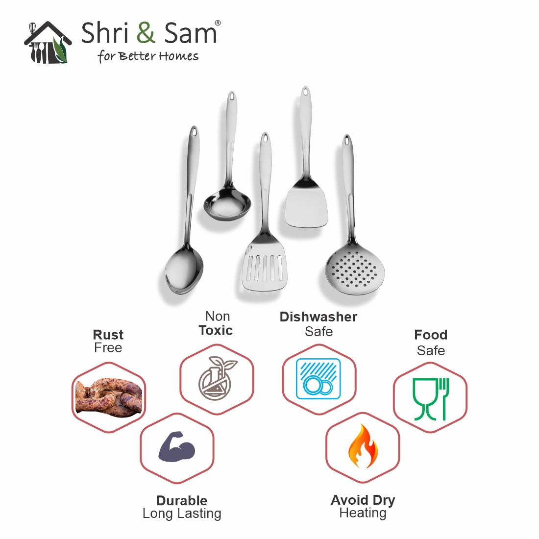Stainless Steel Kitchen Tools Ruby