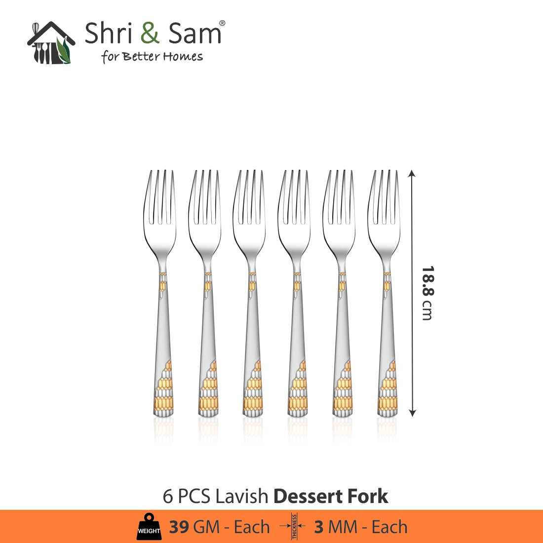 Stainless Steel 24 PCS Cutlery Set Lavish