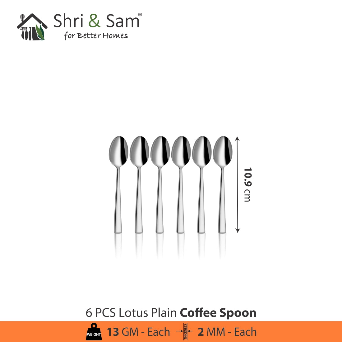 Stainless Steel Cutlery Lotus Plain