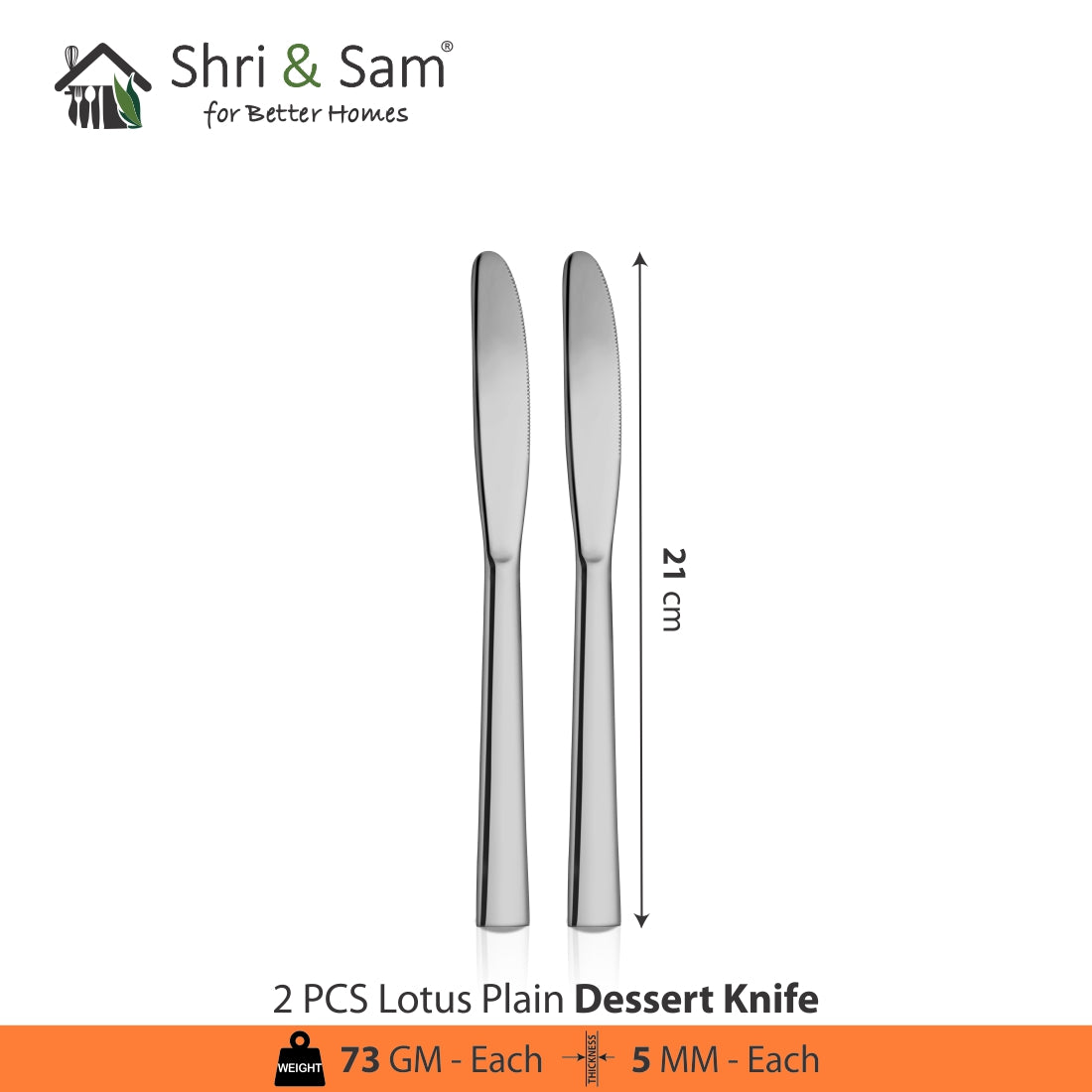 Stainless Steel Cutlery Lotus Plain