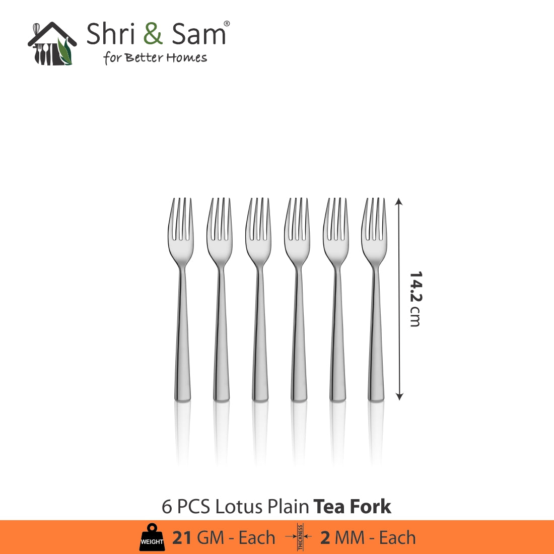 Stainless Steel Cutlery Lotus Plain