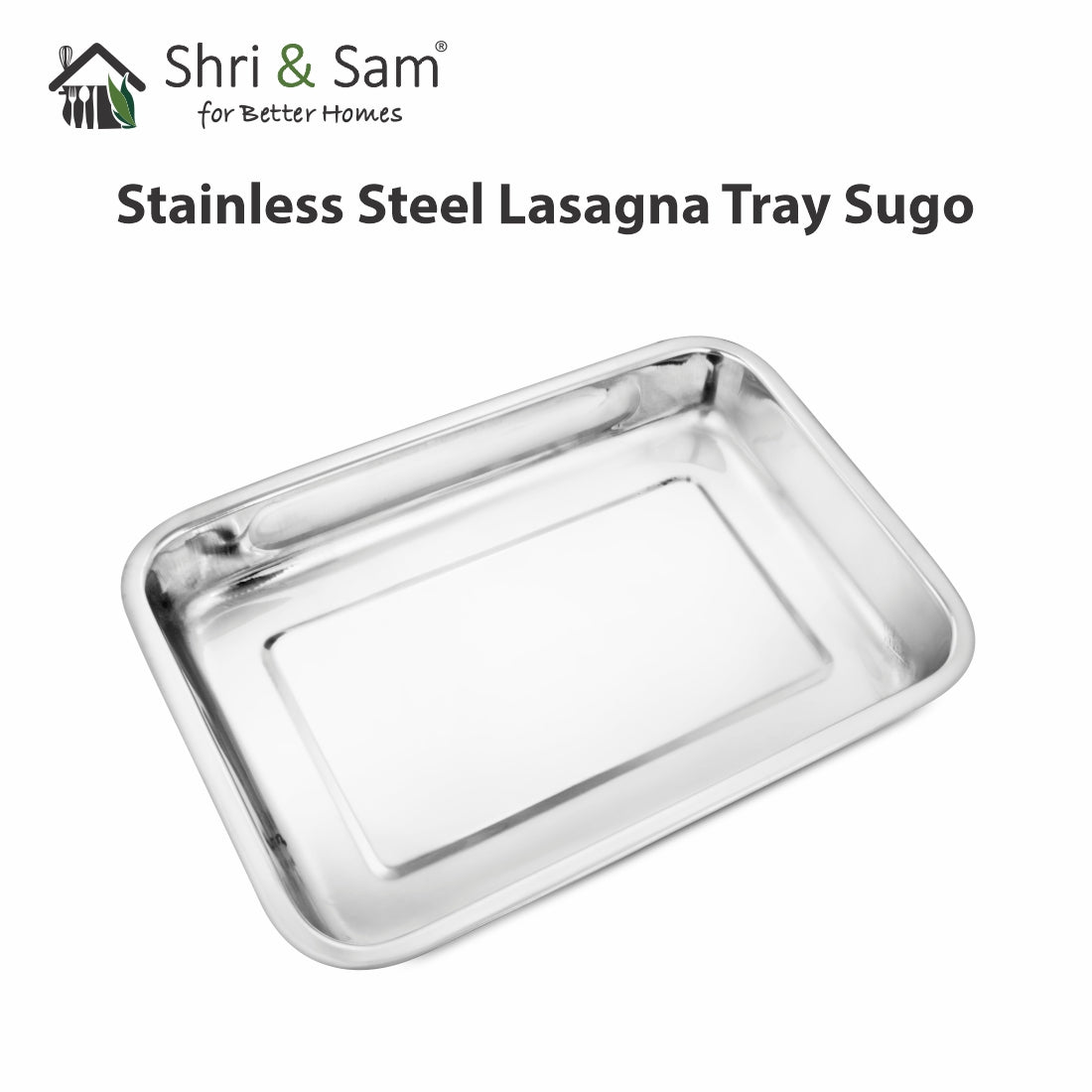 Stainless Steel Lasagna Tray Sugo