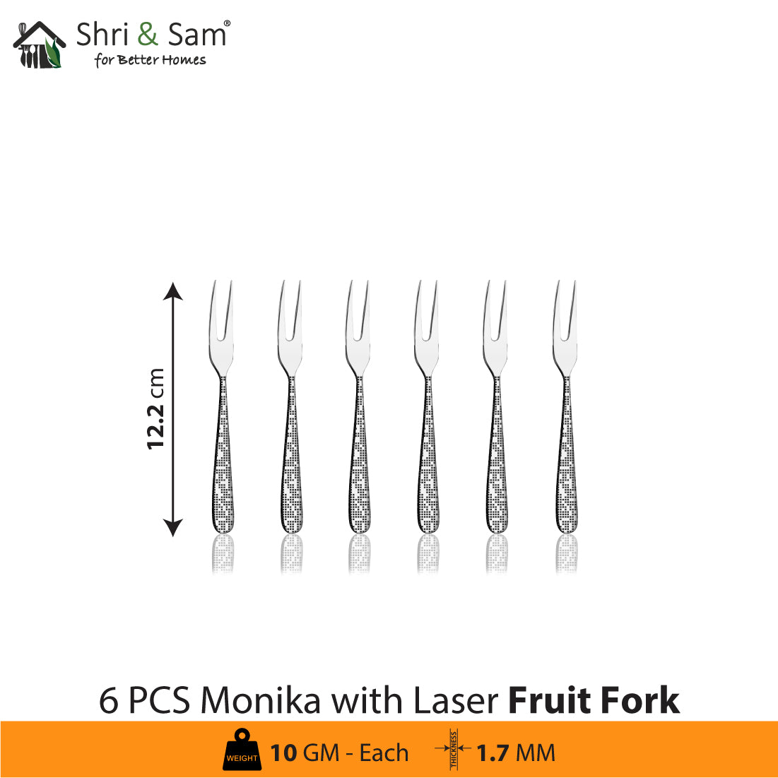 Stainless Steel Cutlery with Laser Monika