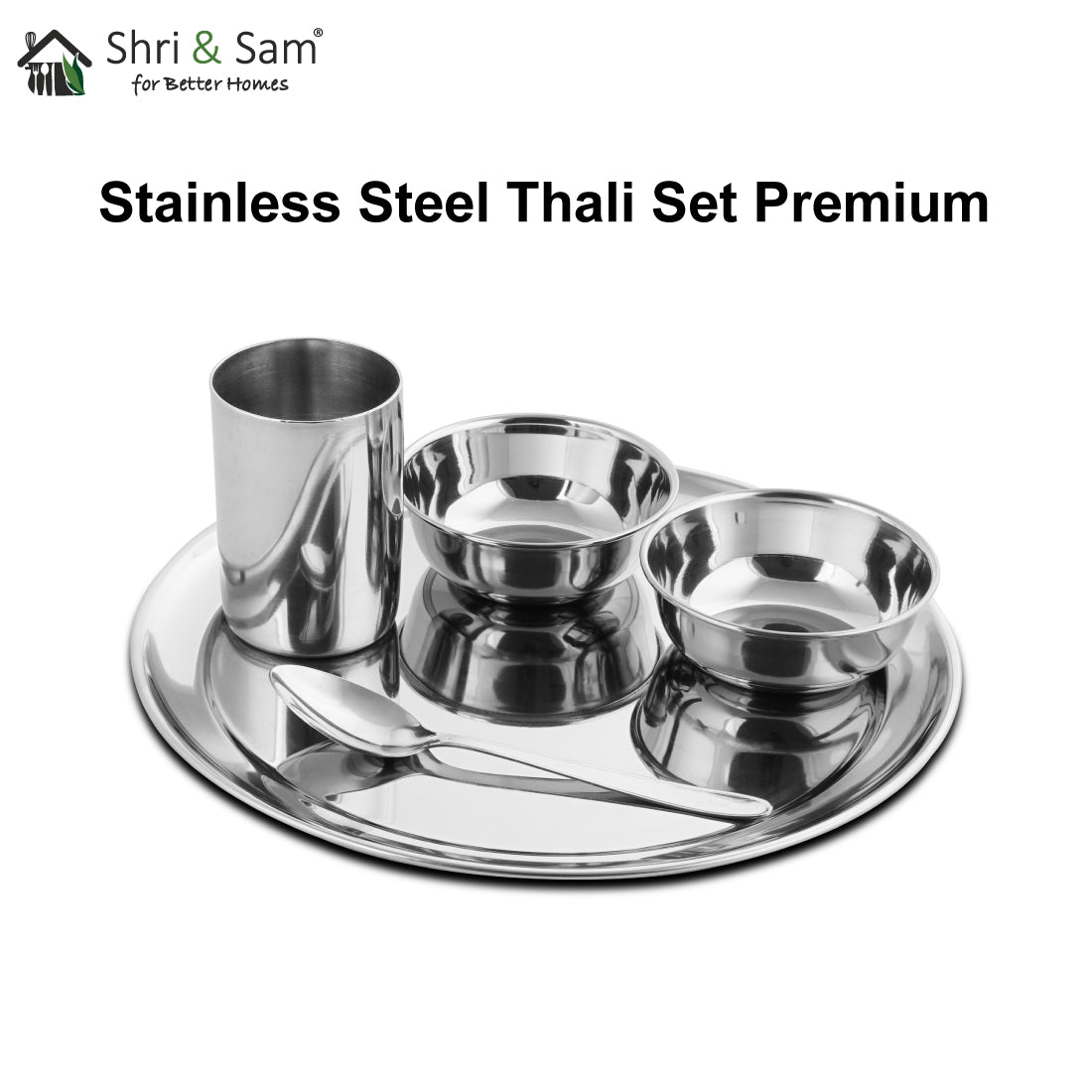 Stainless Steel Thali Set Premium