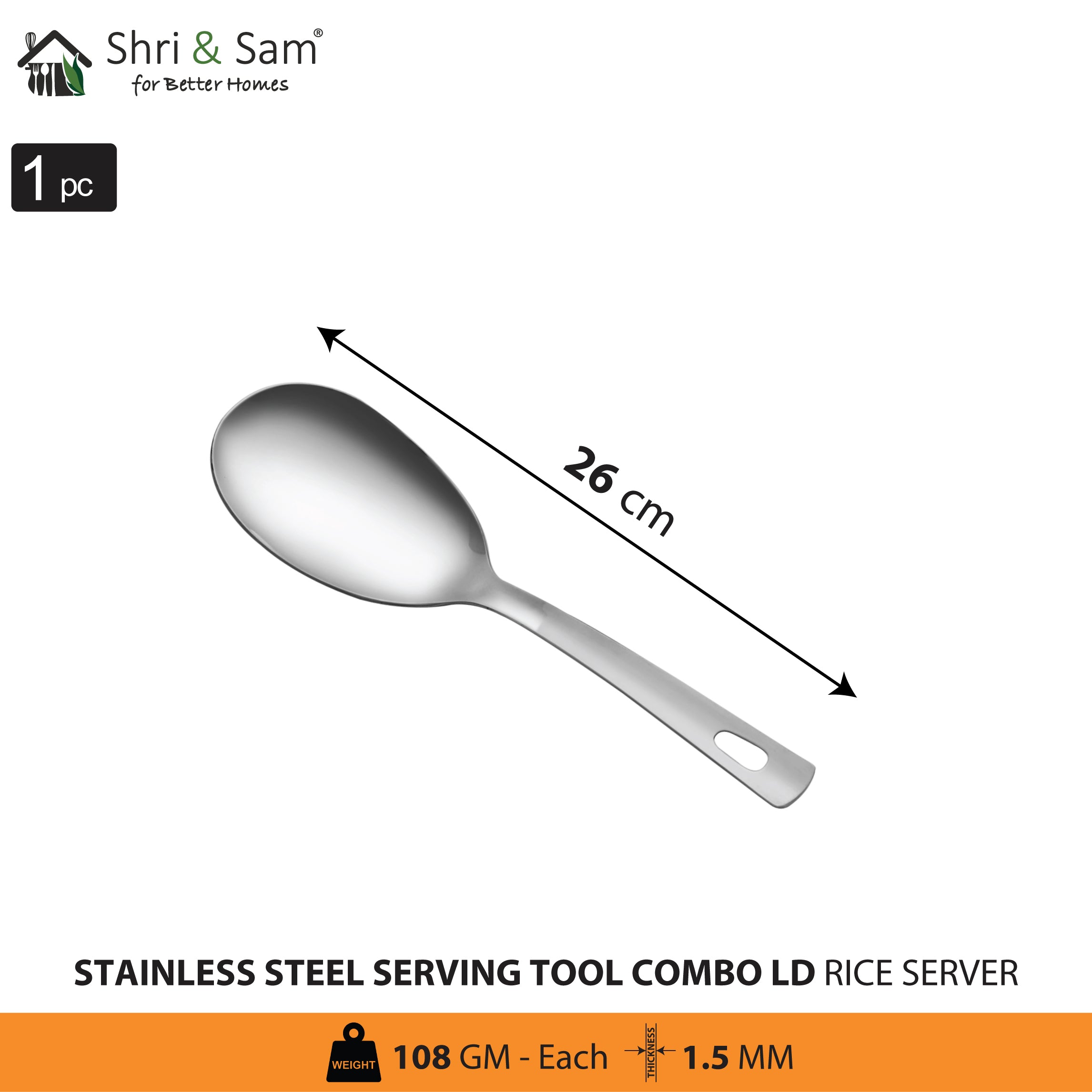 Stainless Steel Serving Tool Combo LD