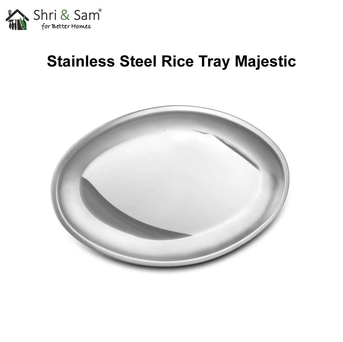 Stainless Steel Rice Tray Majestic