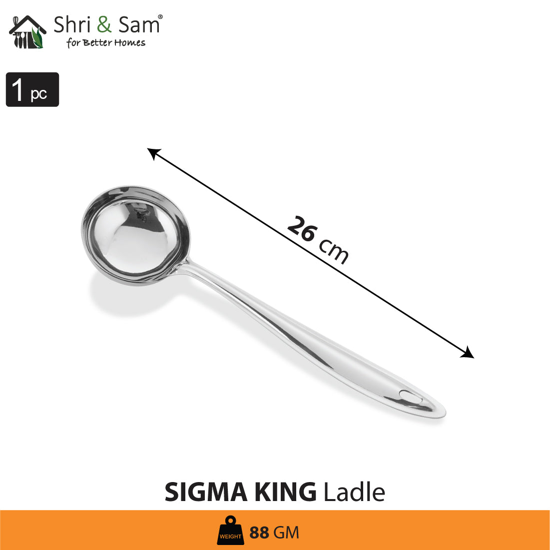 Stainless Steel Ladle Sigma King