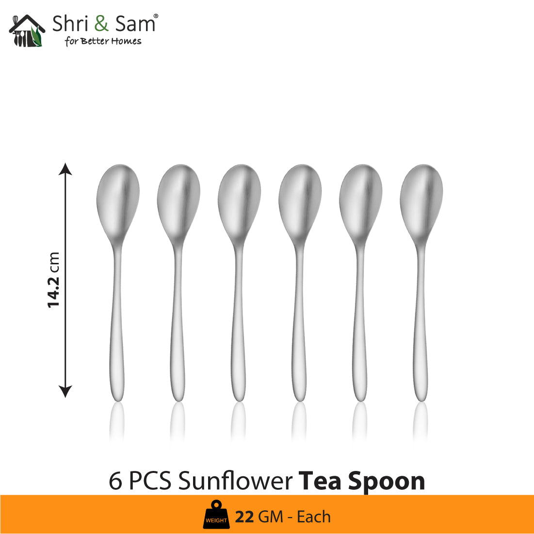 JAGDAMBA CUTLERY LIMITED Cutlery 24 PCS Cutlery set- Sunflower