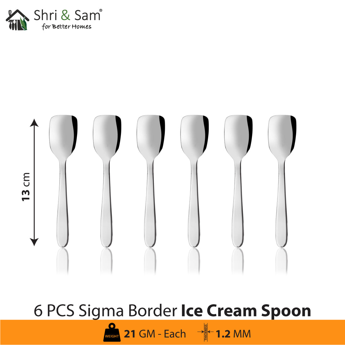 Stainless Steel Cutlery Sigma Border