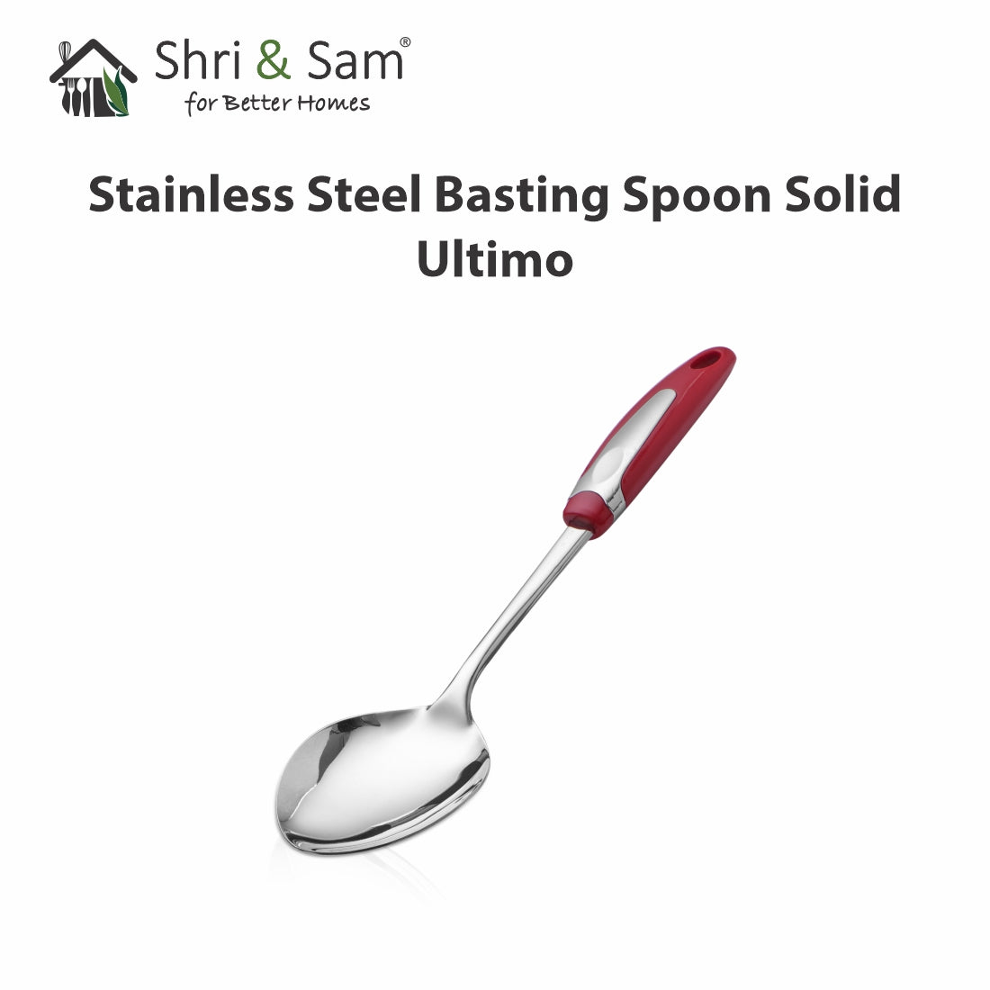 Stainless Steel Basting Spoon Solid Ultimo