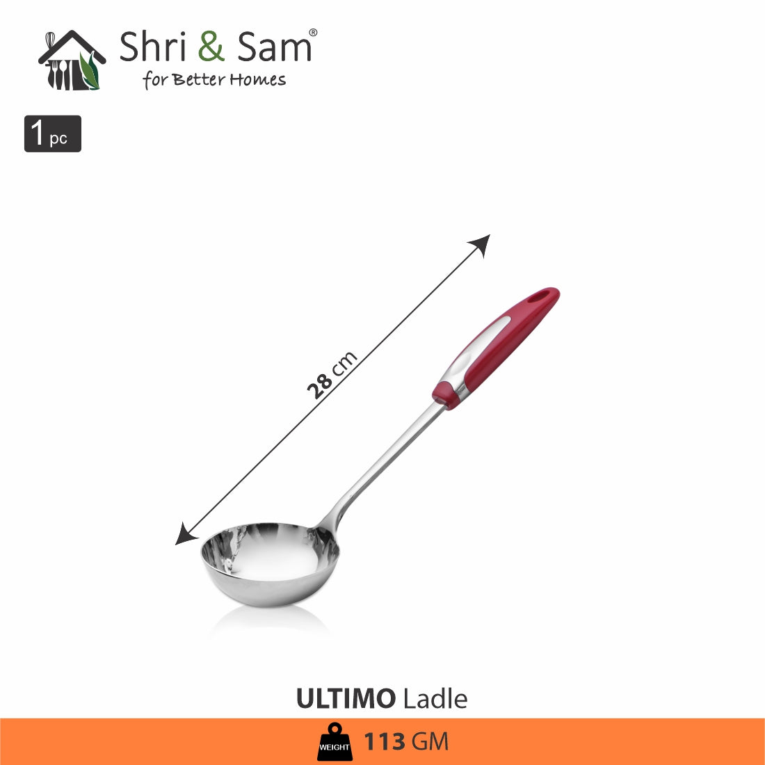 Stainless Steel Ladle Ultimo