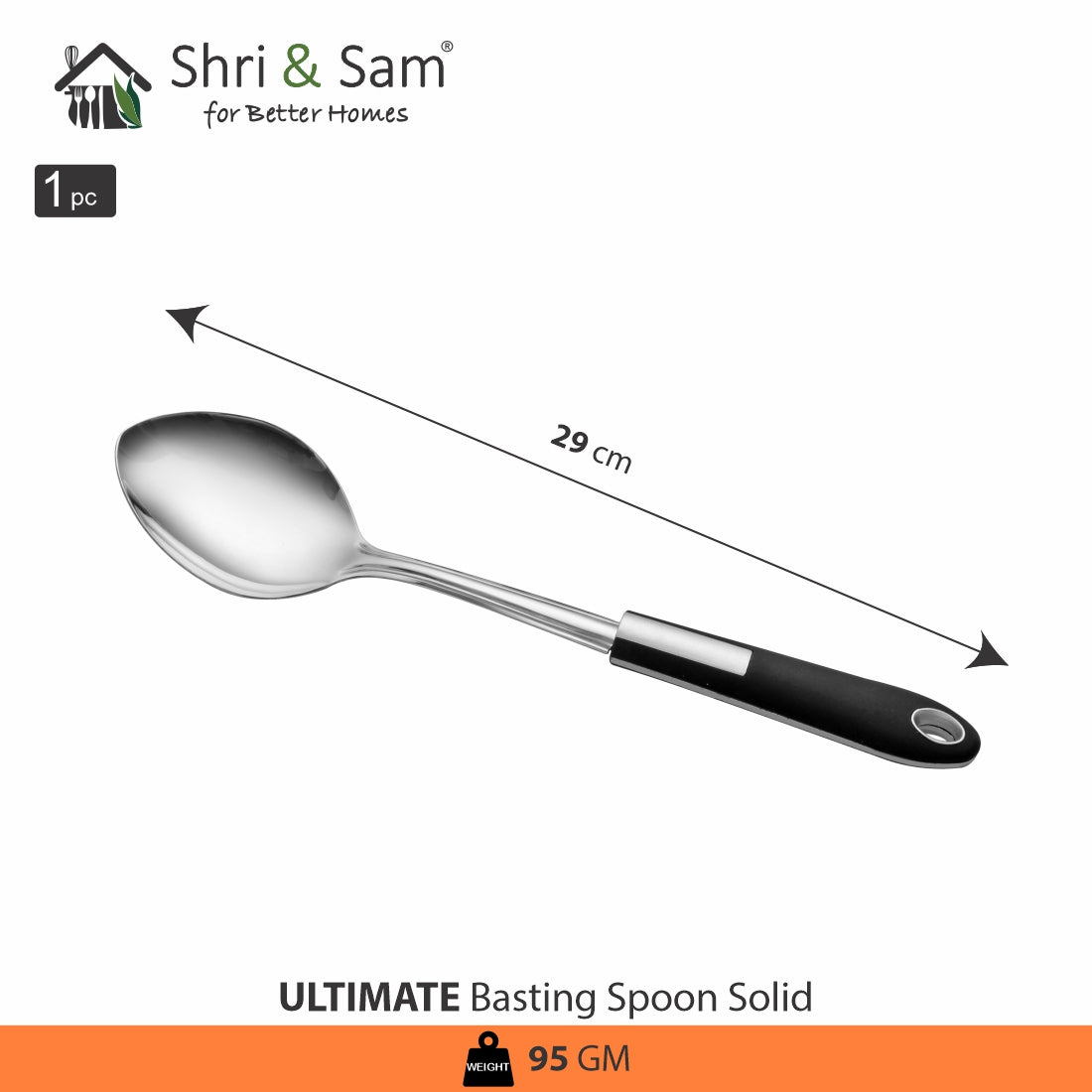 Stainless Steel Basting Spoon Solid Ultimate