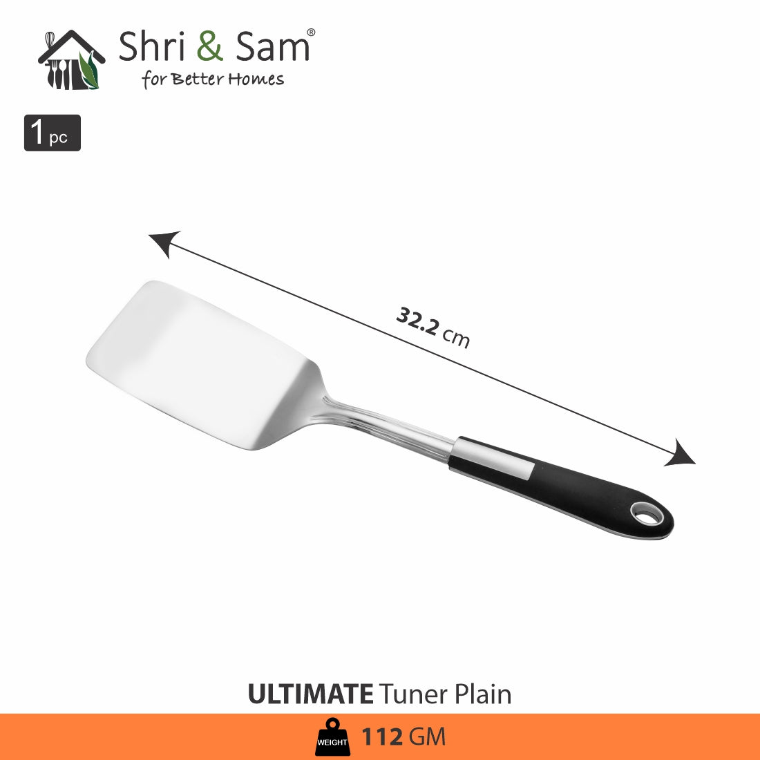 Stainless Steel Turner Plain Ultimate