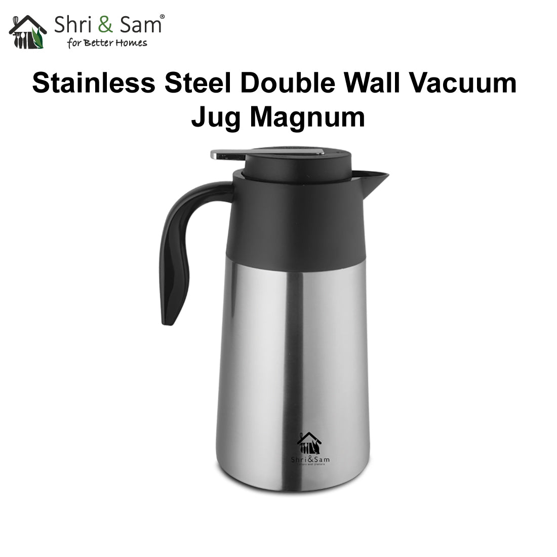 Stainless Steel Double Wall Vacuum Jug Magnum